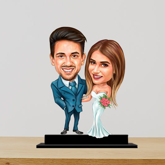 Lovingg Couple Caricature