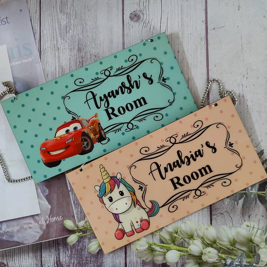 Name Plate For Kids room