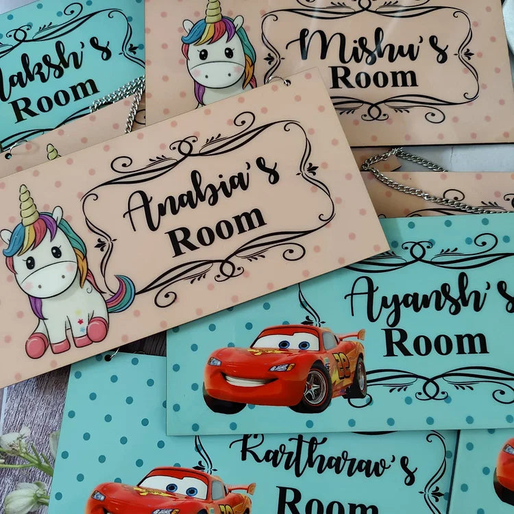 Name Plate For Kids room
