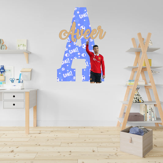 Football Theme Name Plate  2.O