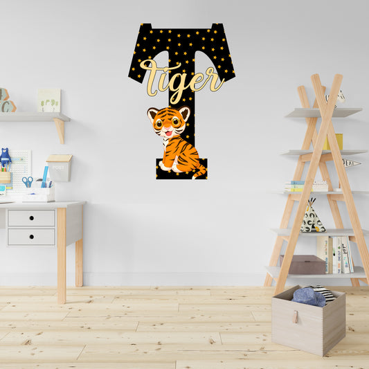 Baby Tiger Theme Name Plate