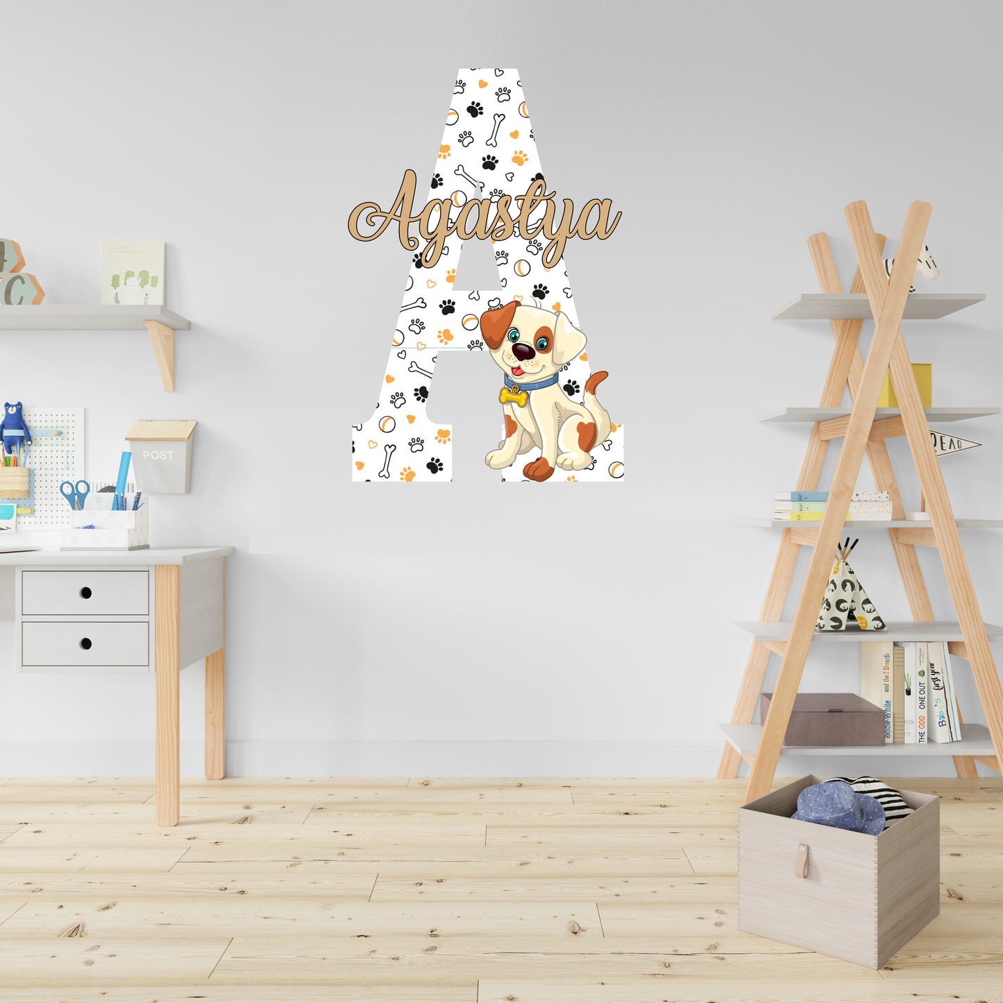 Doggo Theme Name Plate