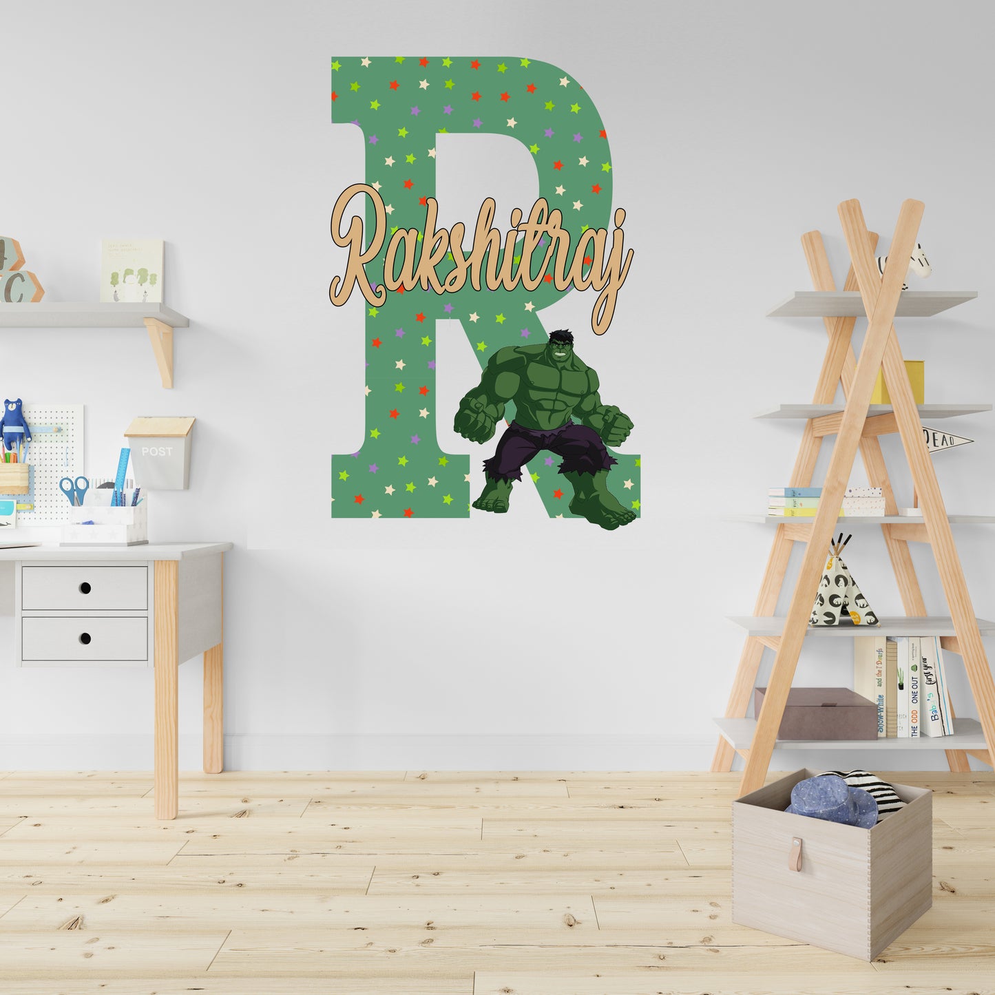 Hulk Theme Name Plate