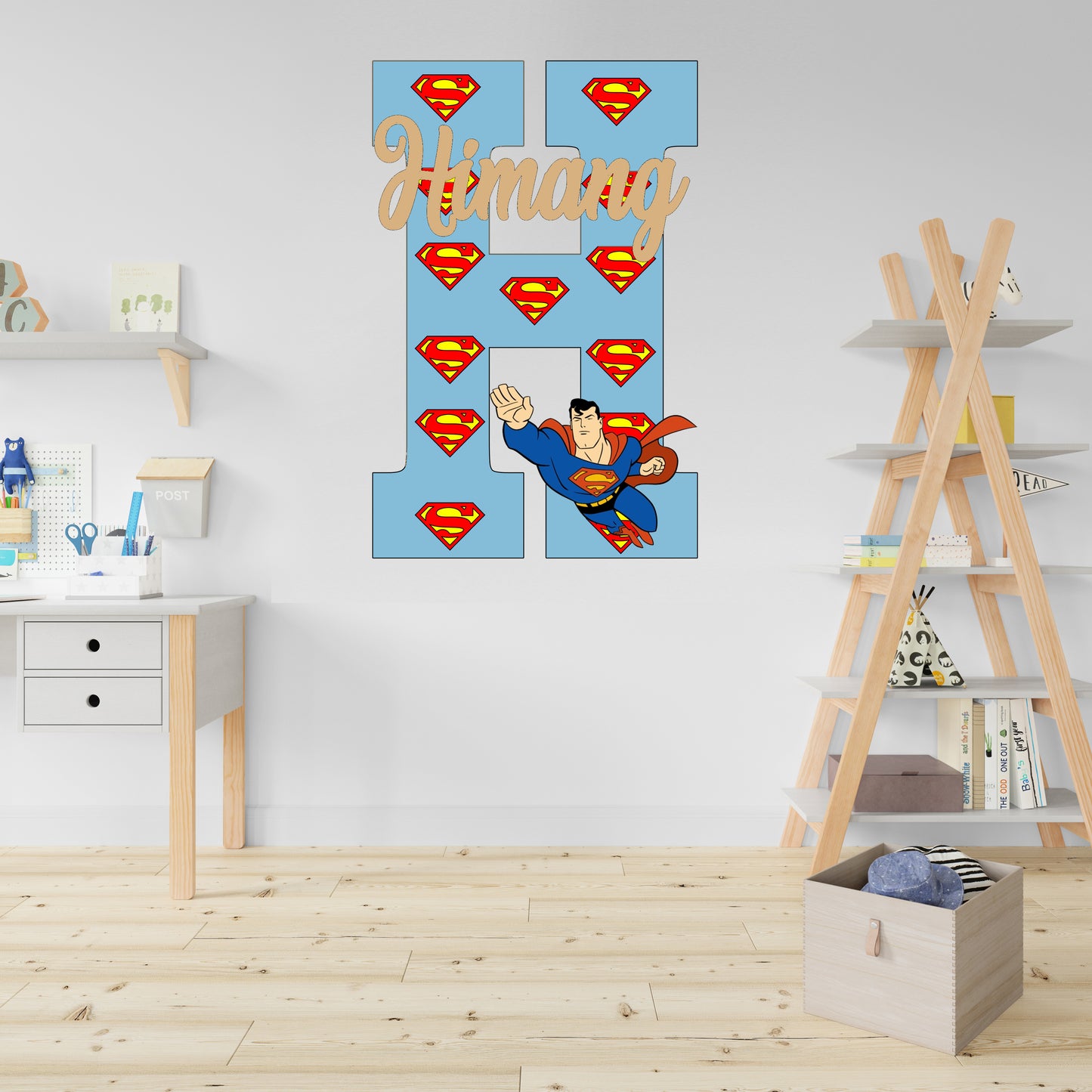 Superman Theme Name Plate