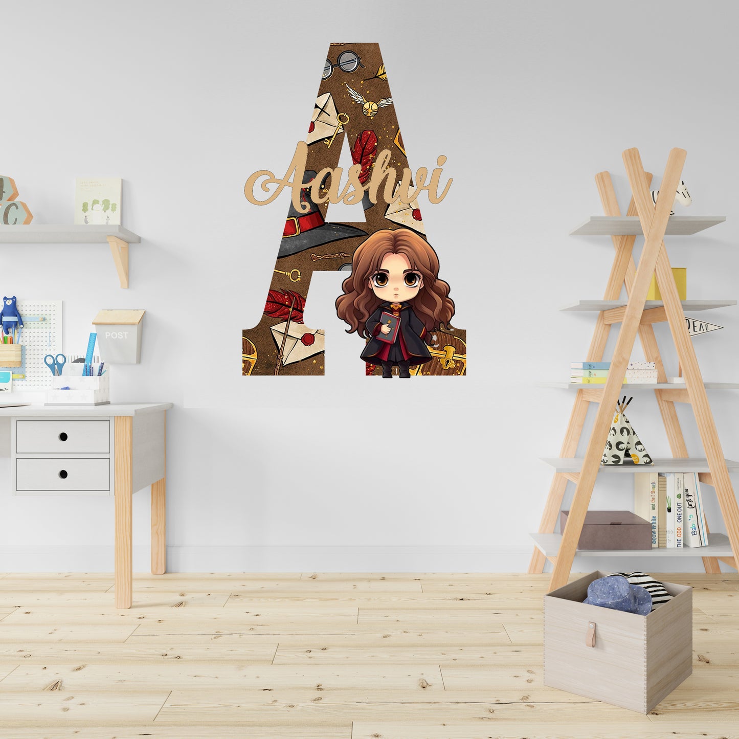 Hermoine Theme Name Plate