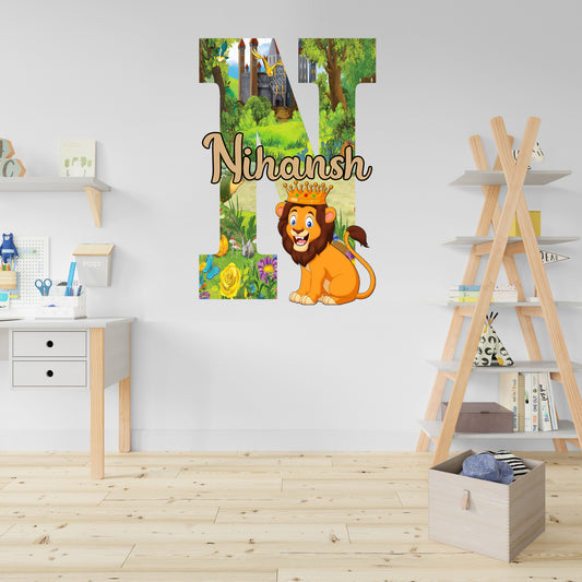 Jungle Theme Name Plate