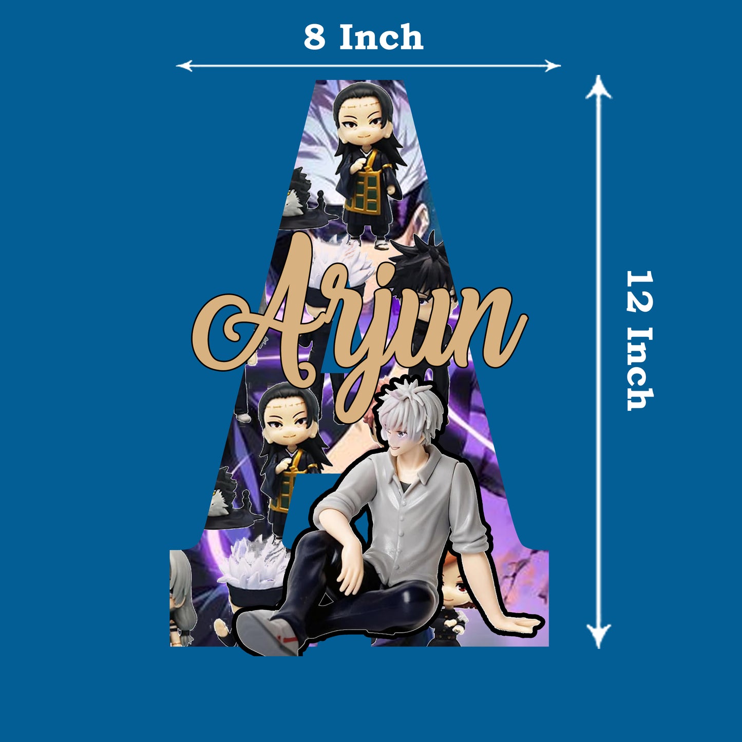 Satoru Gojo Theme Name Plate