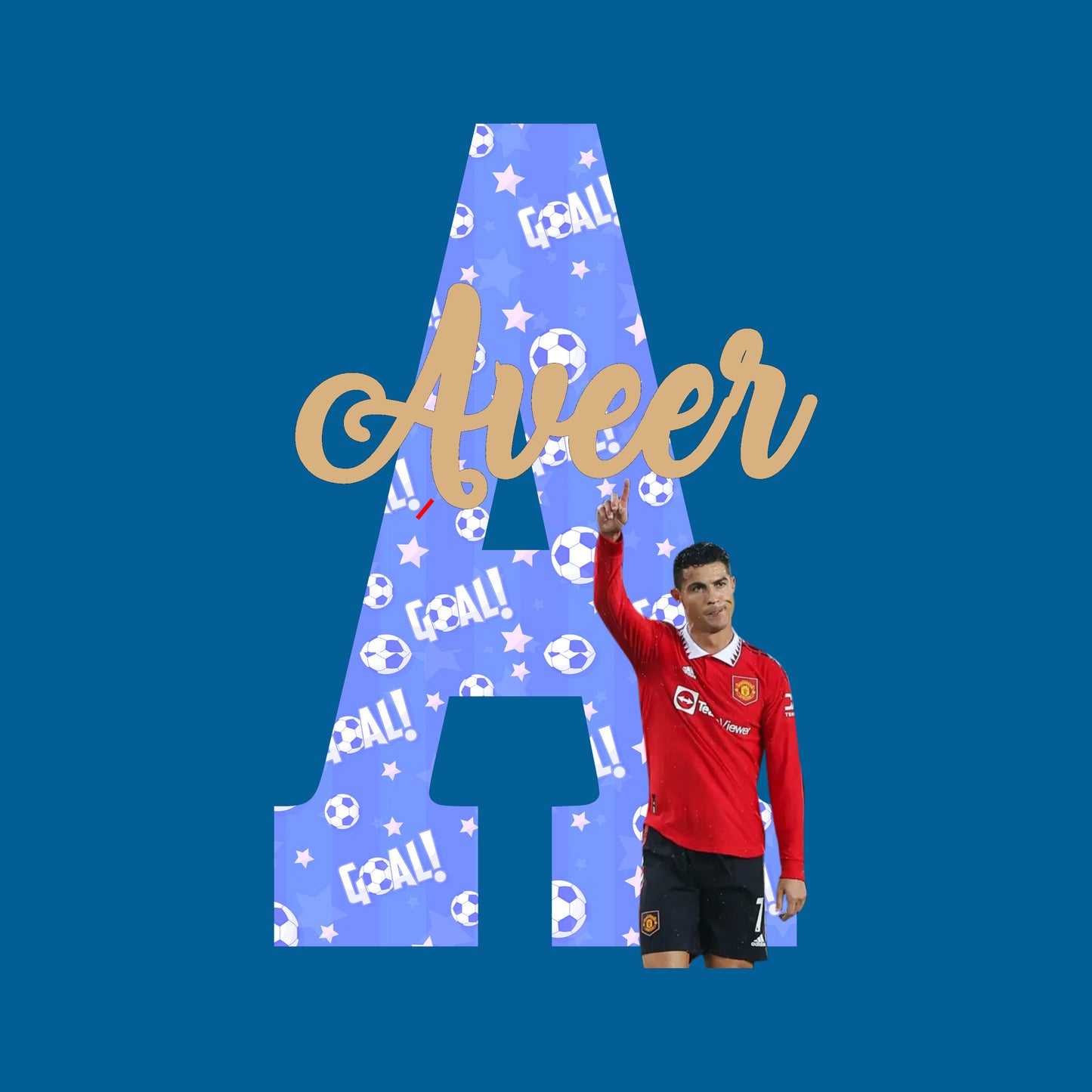 Football Theme Name Plate  2.O