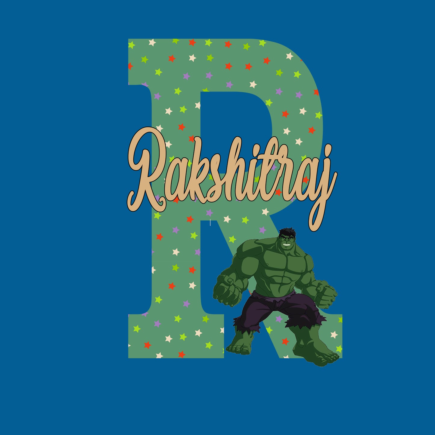 Hulk Theme Name Plate