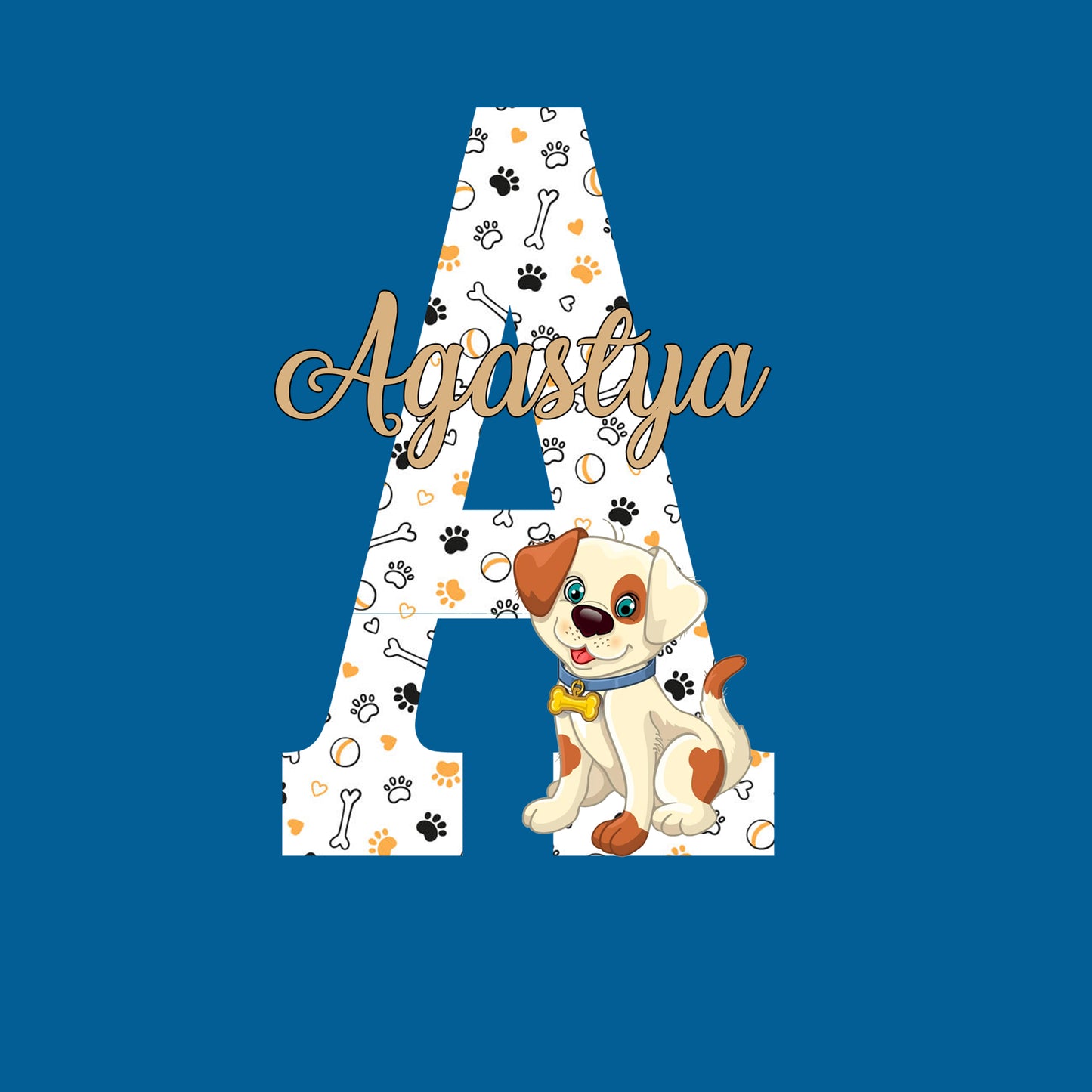 Doggo Theme Name Plate