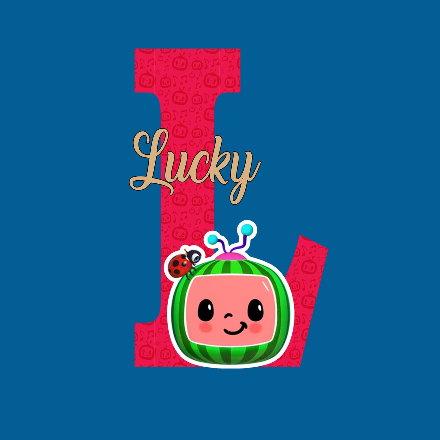 Cocomelon Theme Name Plate