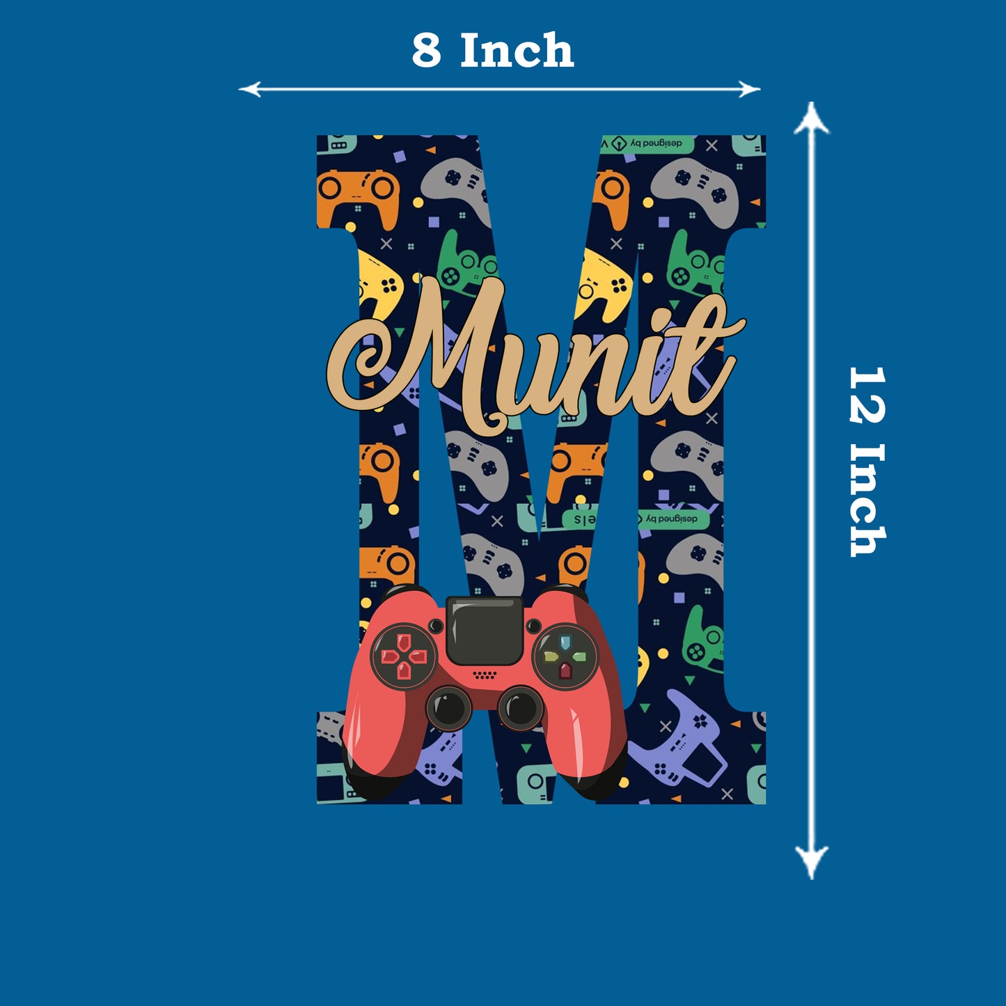 Gamer Theme Name Plate