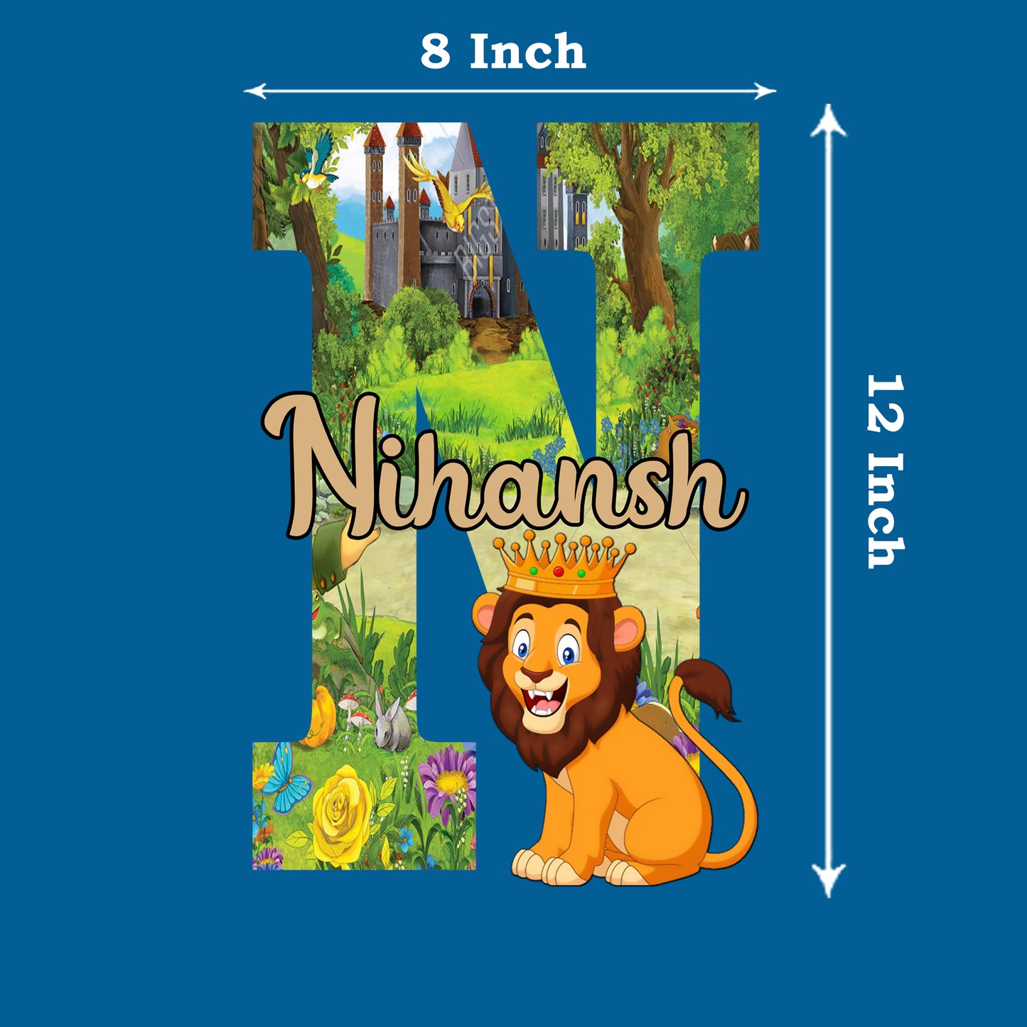 Jungle Theme Name Plate