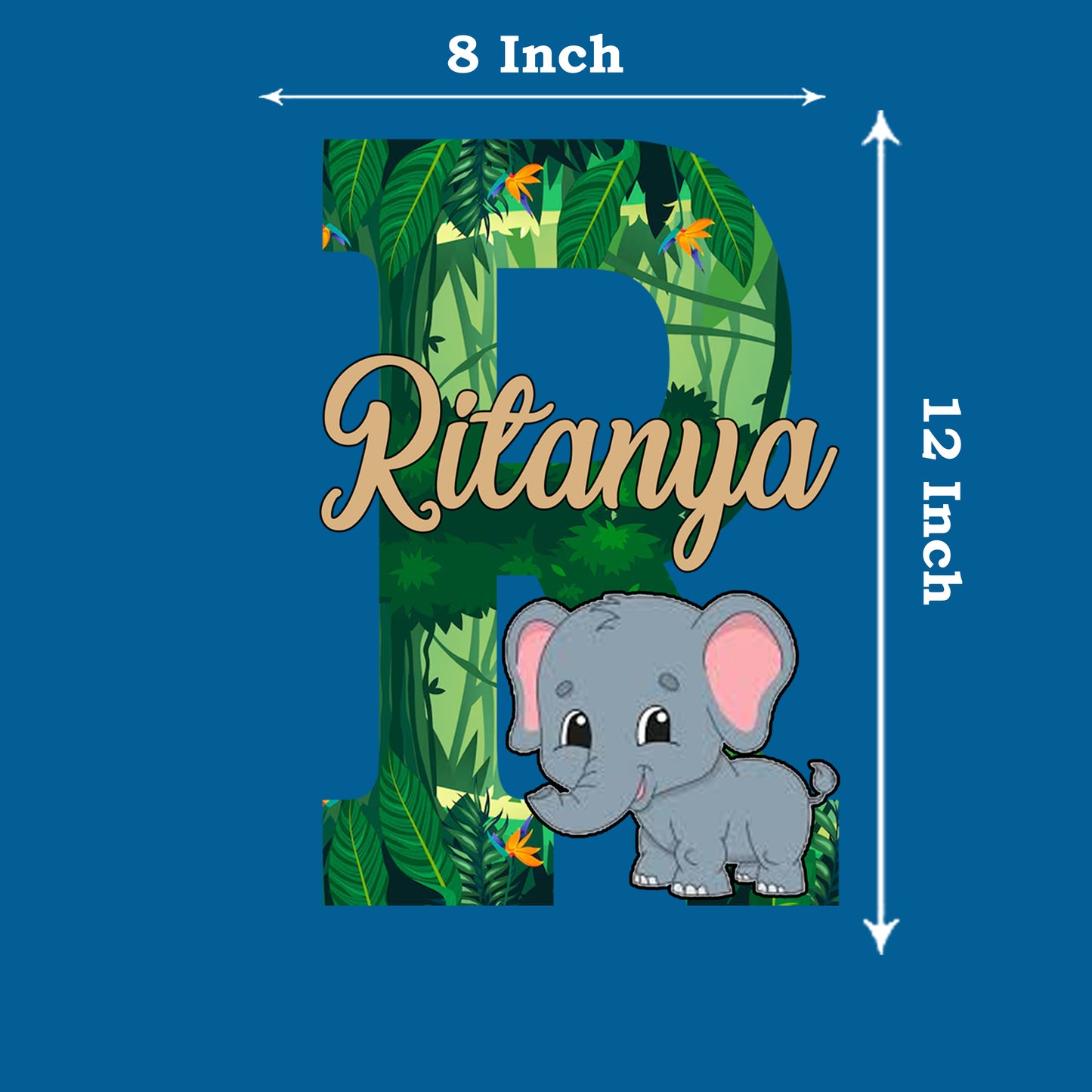 Jumbo Theme Name Plate