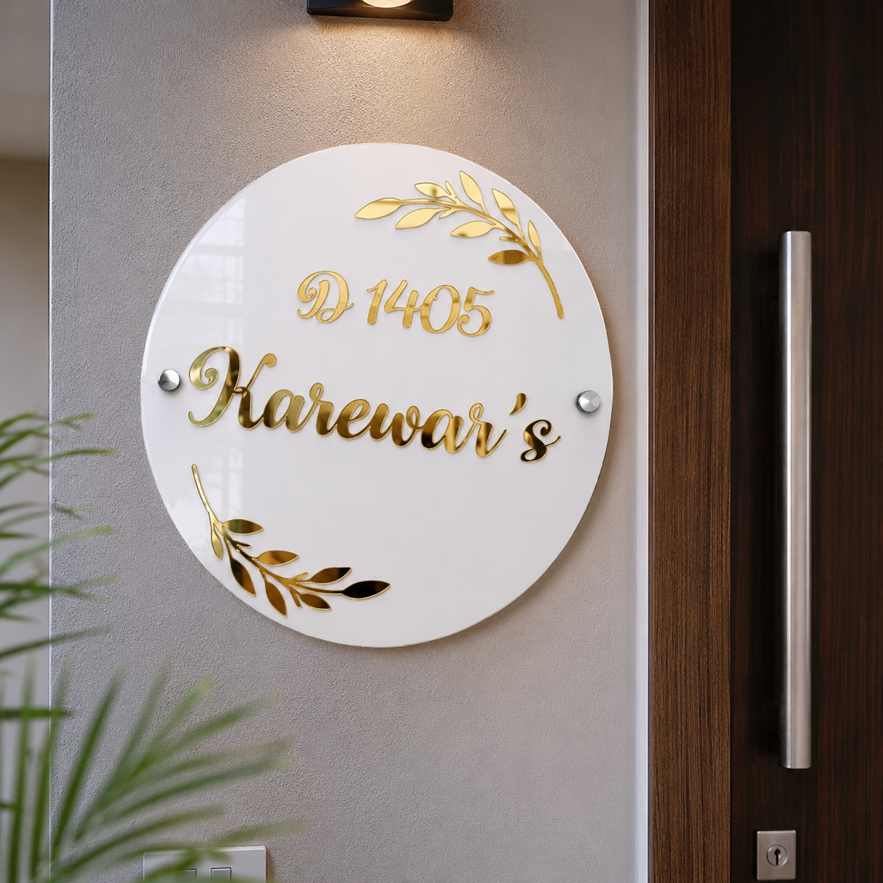 Customized Acrylic Name Plate