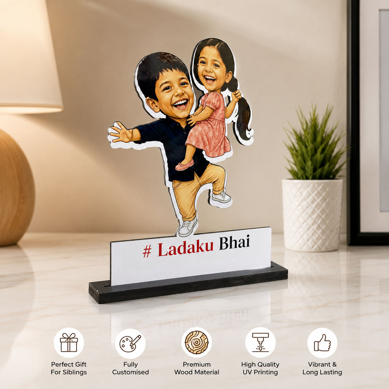 Ladaku Bhai Caricature