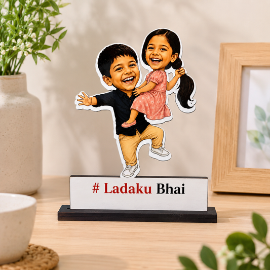 Ladaku Bhai Caricature