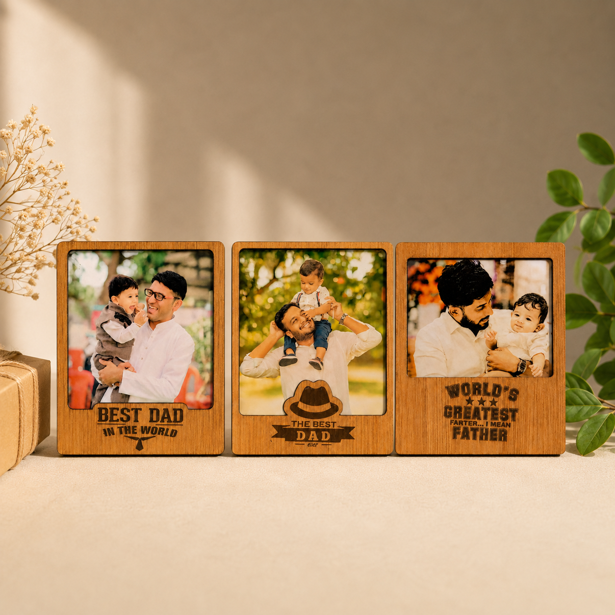 Set of 3 Magnets For Father's Day