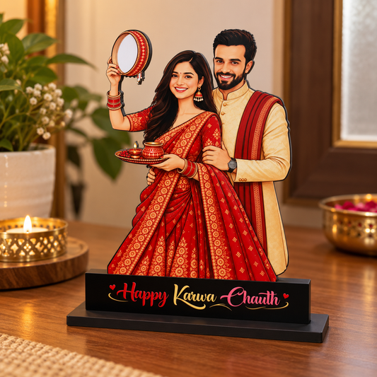 Caricature For Karwachauth