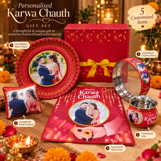 Personalised Karwa Chauth Gift Set