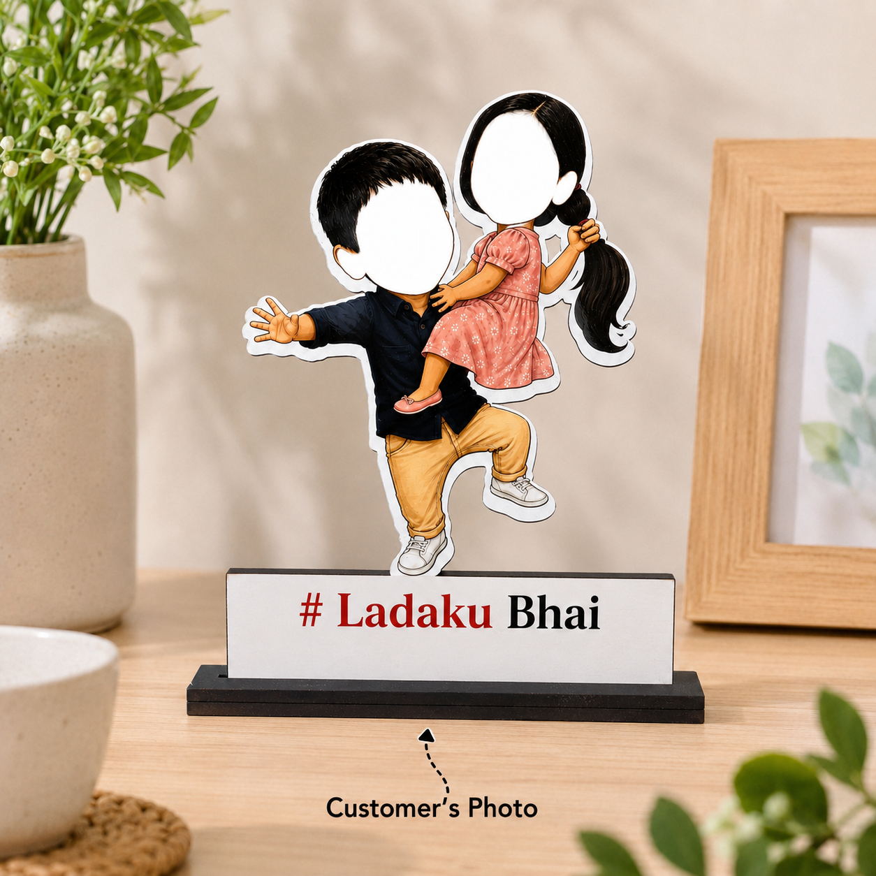 Ladaku Bhai Caricature