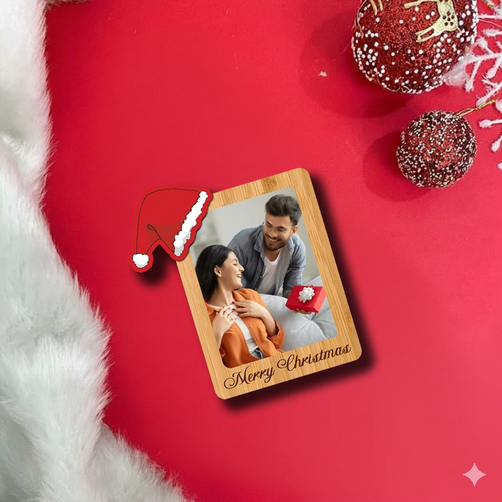 Personalized Merry Christmas Magnet