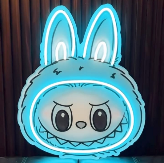Labubu Printed Neon Sign