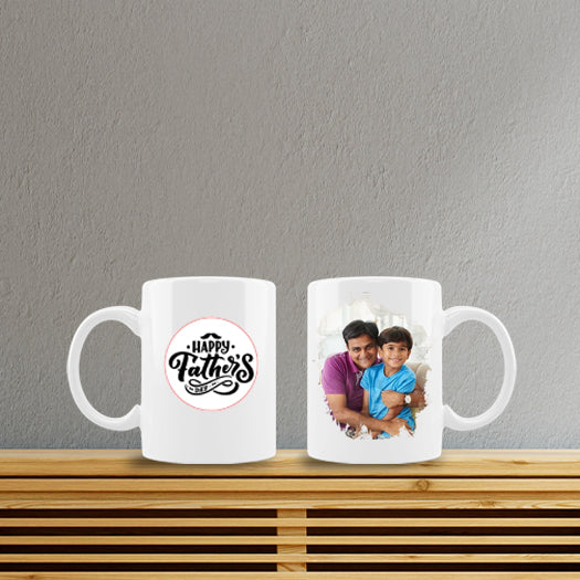 Father's Day Special Mug with message and photo