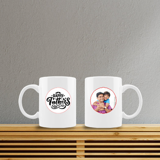Father's Day Special Mug with message and photo
