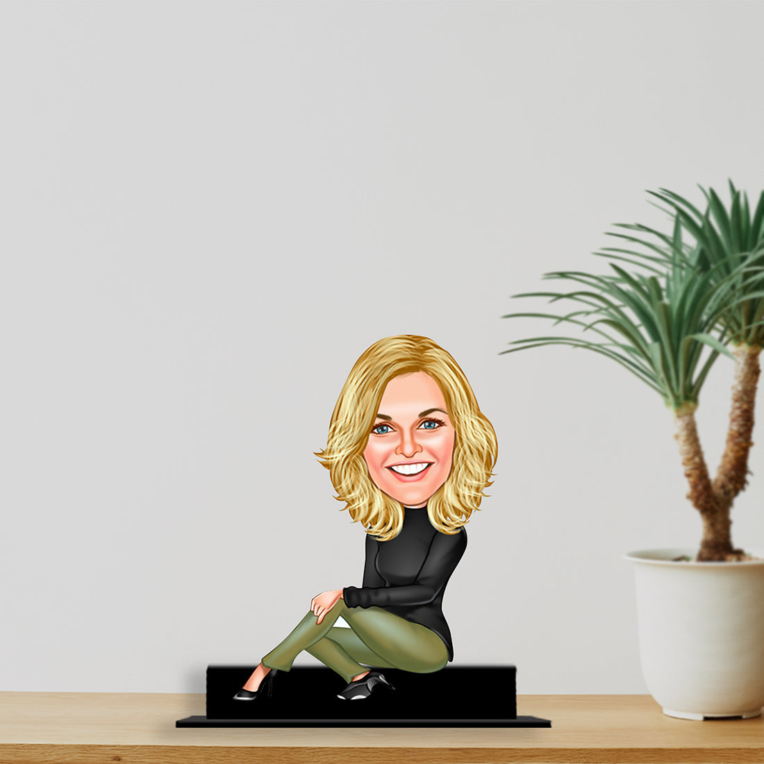 Quirky Girl Caricature