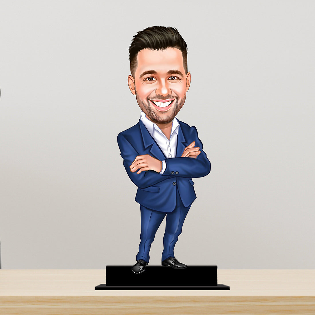 Personalized Wooden Caricature for Boys