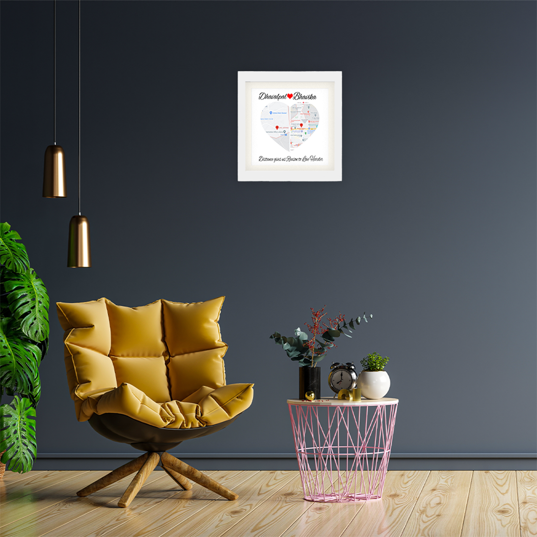 Long Distance Photo Frame – The Gift Baskett