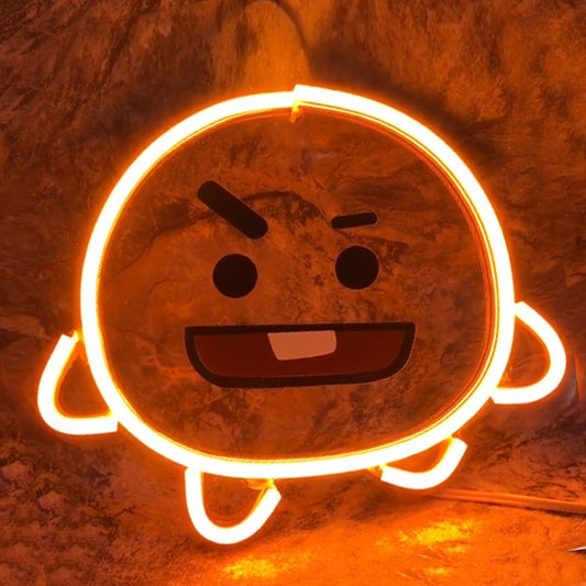 Shooky BT 21 Neon Sign