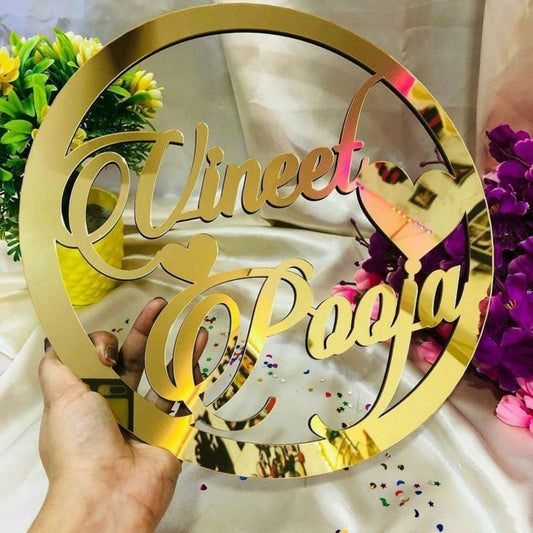 Customized Name Ring